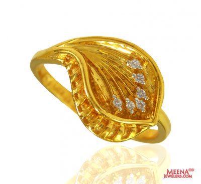 22K Gold Ladies Ring ( Ladies Signity Rings )
