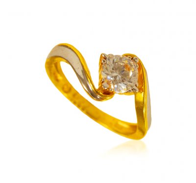 22K Gold Ladies Ring ( Ladies Signity Rings )