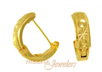 22Kt Gold Clip On Earrings ( Clip On Earrings )