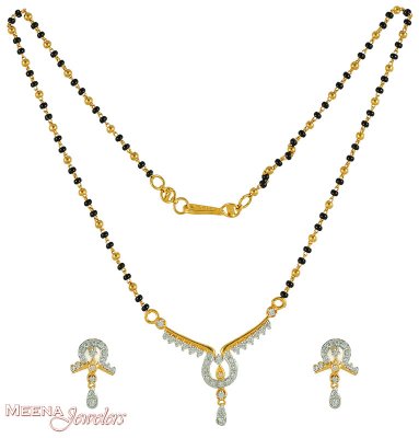 Gold 2 tone MangalSutra Set ( MangalSutras )