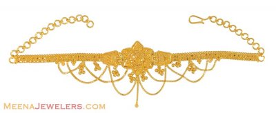 22K Gold Fancy Armlet ( Gold Armlet (Baju Bandh) )