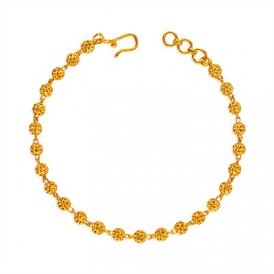 22Kt Gold Ladies Bracelet ( Ladies Bracelets )