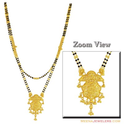 22K Indian Long Mangalsutra ( MangalSutras )