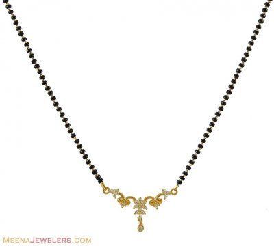 22Kt Signity Mangalsutra (16 Inch) ( MangalSutras )