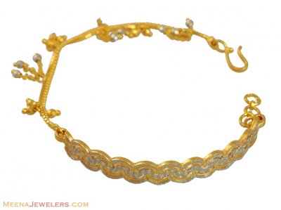 gold Bangle Bracelet (22K) ( Ladies Bracelets )