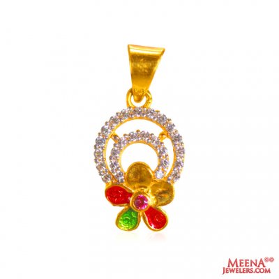 22K Gold Fancy Pendant ( Fancy Pendants )