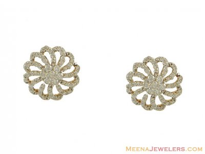 Genuine Diamond Earrings ( Diamond Earrings )