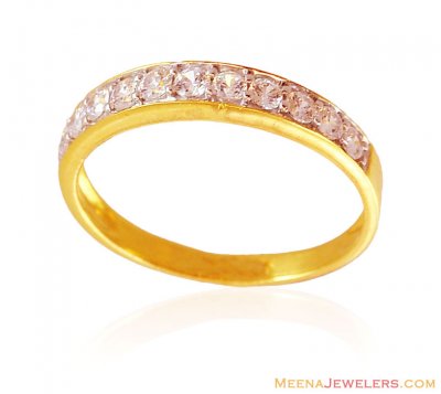 22K Gold Signity Band ( Ladies Signity Rings )