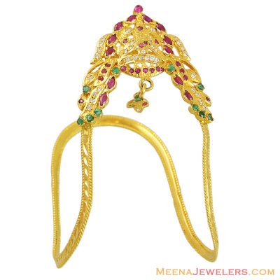 22k Gold Kids Laxmi Vanki ( Gold Armlet (Baju Bandh) )