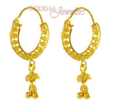 Gold Hoop Earrings ( Hoop Earrings )