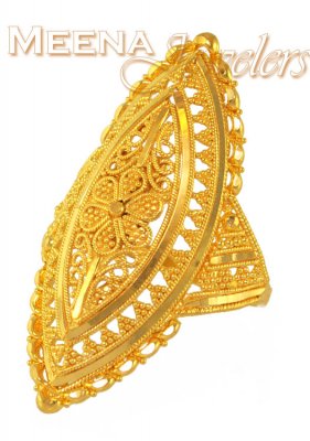 22Kt Gold Ladies Ring ( Ladies Gold Ring )