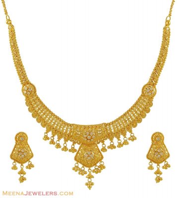 22Kt Gold Necklace  ( 22 Kt Gold Sets )