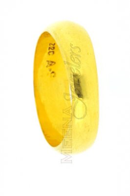 22kt Yellow Gold Wedding band ( Wedding Bands )