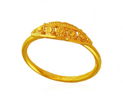 22kt Gold Baby Ring ( 22Kt Baby Rings )