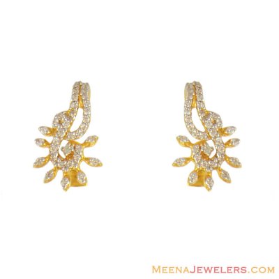 22Kt Fancy Signity Earrings ( Signity Earrings )