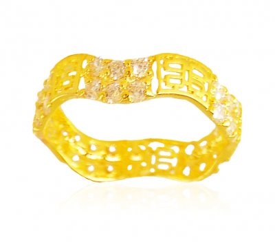 22 Karat Gold Band Ring ( Ladies Signity Rings )