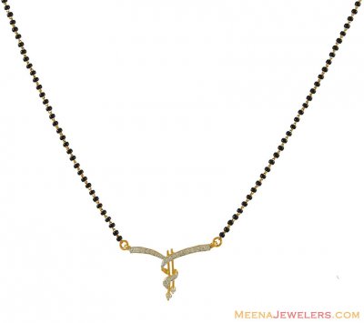 Diamond Mangalsutra Chain ( Diamond MangalSutras )