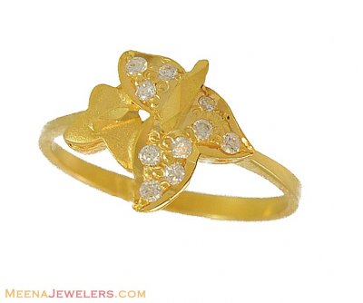 22K Gold Ring (Ladies) ( Ladies Signity Rings )