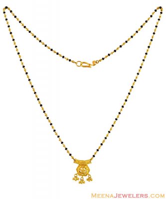 22k Mangalsutra with Filigree Work ( MangalSutras )