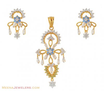 Signity pendant set ( Fancy Pendant Set )