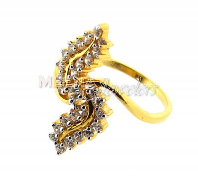 22 Kt Gold Ladies Signity Rings ( Ladies Signity Rings )