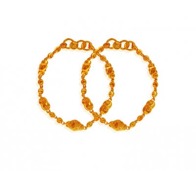 Gold Beads Baby Bracelet ( 22Kt Baby Bracelets )