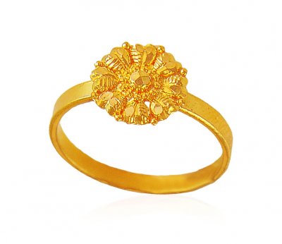 22K Gold Baby Ring ( 22Kt Baby Rings )