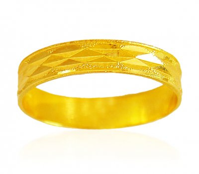 22 Kt Gold Band ( Wedding Bands )