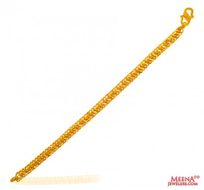 22 KT Gold 4 to 5 yr Kids Bracelet ( 22Kt Baby Bracelets )