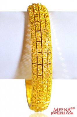 22Kt Gold Filigree Kada (1 Pc) ( Kadas )