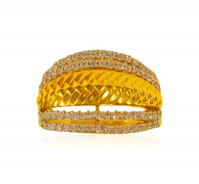 22 Kt Gold Ladies Signity Ring ( Ladies Signity Rings )