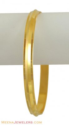 Gold Mens Lazer Kada ( Mens Gold Kada )