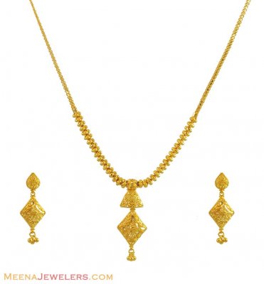 22KT Indian Gold Set ( Light Sets )