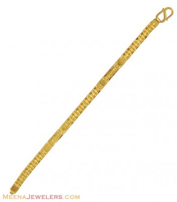 22k Gold Fancy Kids Bracelet ( 22Kt Baby Bracelets )