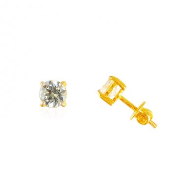 22 Karat Gold Stud ( 22 Kt Gold Tops )