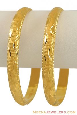 Indian Fancy Bangles (22Kt) ( Gold Bangles )