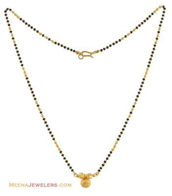 Indian Gold Mangalsutra (19 Inches) ( MangalSutras )