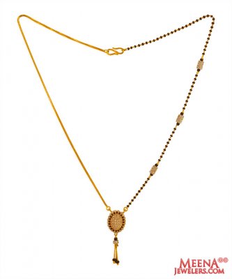  22K Gold CZ Mangalsutra  ( MangalSutras )