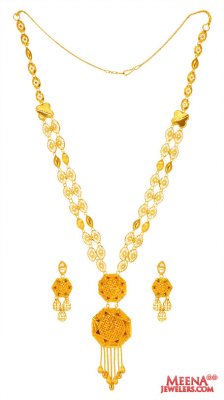 22Karat Gold Light Necklace Set ( Light Sets )