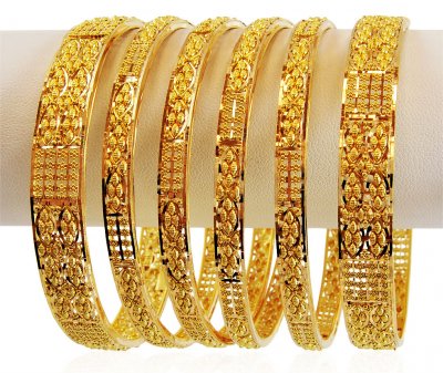 pair of Bangles  22K Gold 2 pcs ( Set of Bangles )