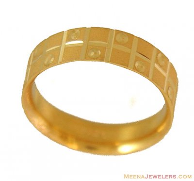 22Kt Gold Fancy Band ( Wedding Bands )