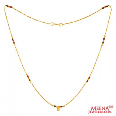 22k Gold Fancy Mangalsutra ( MangalSutras )