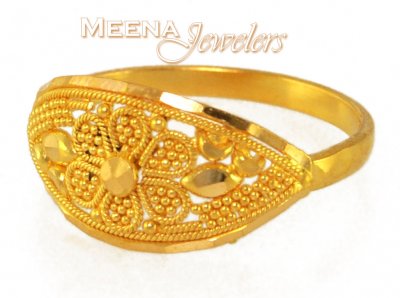 22Kt Gold Ring ( Ladies Gold Ring )