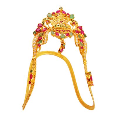 22K Laxmi Vanki For Kids ( Gold Armlet (Baju Bandh) )