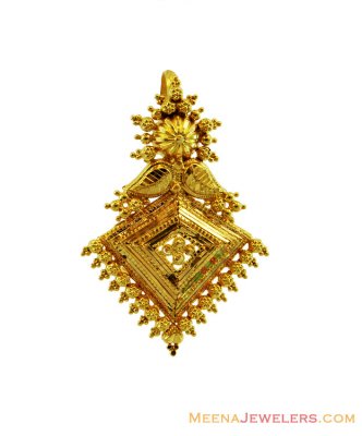 22K Yellow Gold Fancy Pendant ( Fancy Pendants )