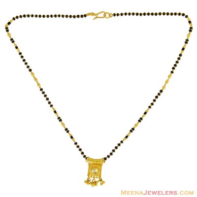 22k Kundan  Mangalsutra (16 Inch ) ( MangalSutras )