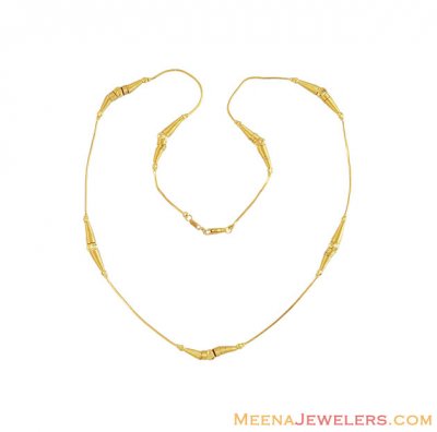 22Kt Gold Fancy Chain ( 22Kt Gold Fancy Chains )