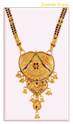 22k Designer Meena Mangalsutra ( MangalSutras )