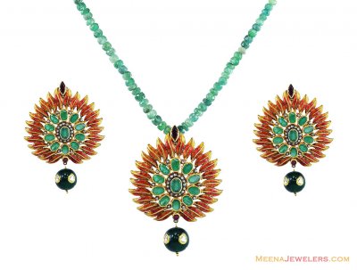 Nizam Victorian Pendant Set ( Diamond Victorian Jewelry )