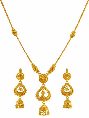 22K Light Necklace Set ( Light Sets )